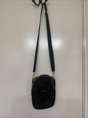 Kedzie Black Crossbody Bag - Compact Everyday Shoulder Bag